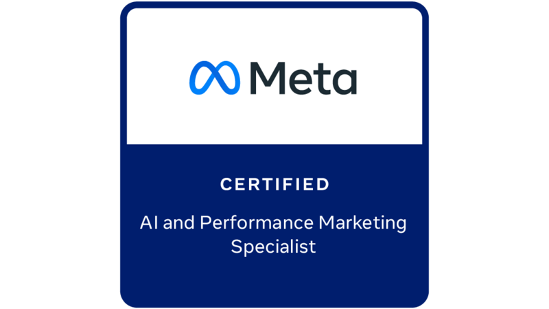 Meta Certified – AI and Performance Marketing Specialist